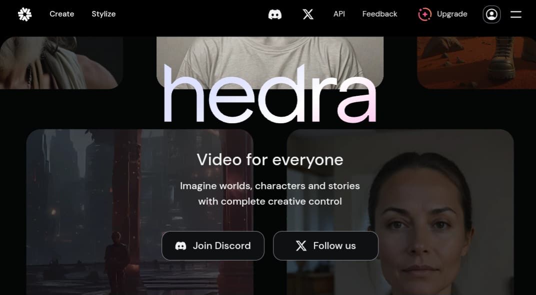 Hedra AI: صورك تتكلم، أضف أصوات وشخصيات بالذكاء الاصطناعي